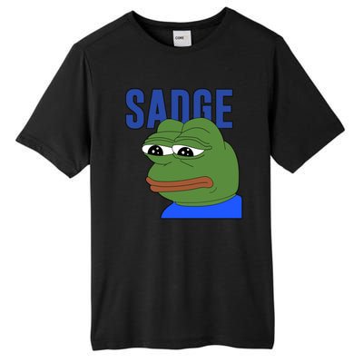 SADGE Meme Tall Fusion ChromaSoft Performance T-Shirt