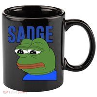 SADGE Meme 11oz C Handle Ceramic Mug