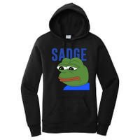 SADGE Meme Women's Pullover Hoodie