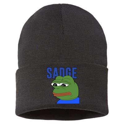 SADGE Meme Sustainable Knit Beanie