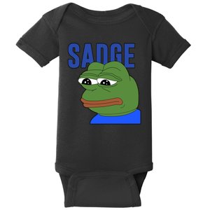 SADGE Meme Baby Bodysuit