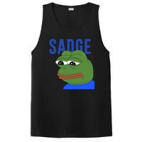 SADGE Meme PosiCharge Competitor Tank