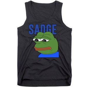 SADGE Meme Tank Top