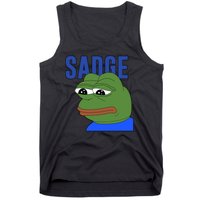 SADGE Meme Tank Top