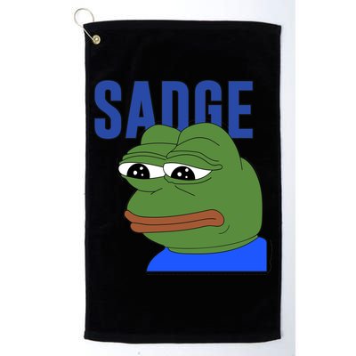 SADGE Meme Golf Towel