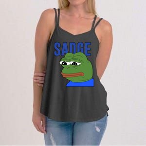 SADGE Meme Women's Strappy Tank