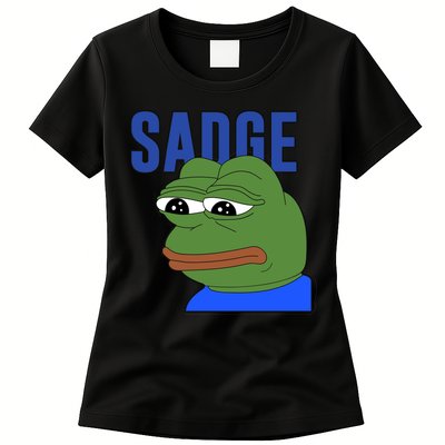 SADGE Meme Womens T-Shirt