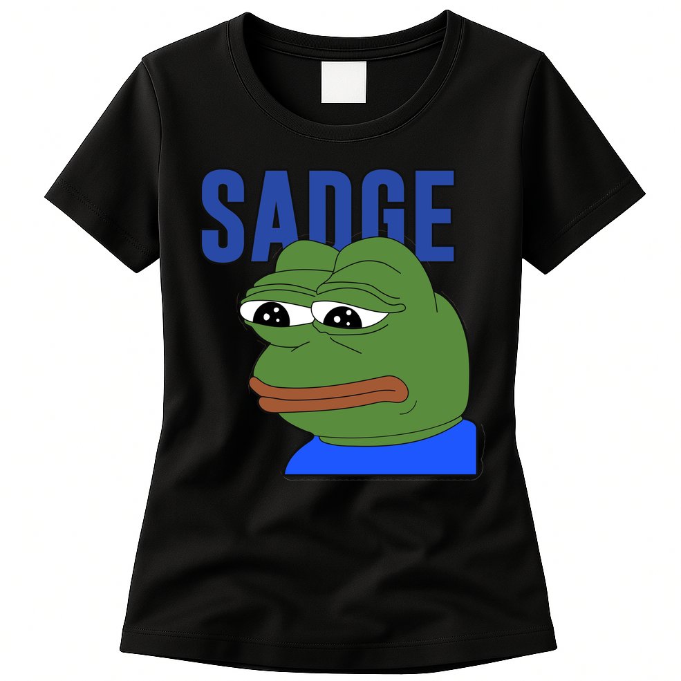 SADGE Meme Womens T-Shirt
