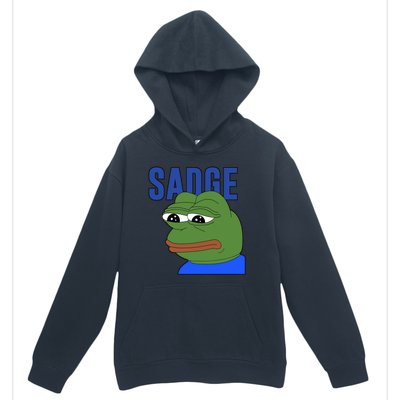 SADGE Meme Urban Pullover Hoodie