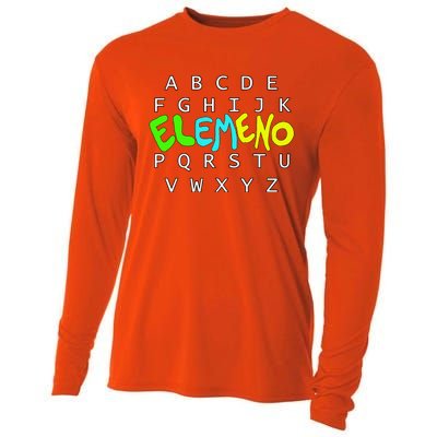 School Alphabet Eleo Preschool Kindergarten Teachers Gift Cooling Performance Long Sleeve Crew