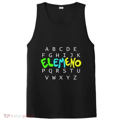 School Alphabet Eleo Preschool Kindergarten Teachers Gift PosiCharge Competitor Tank
