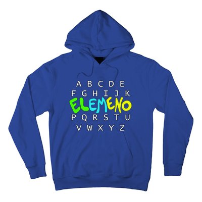 School Alphabet Eleo Preschool Kindergarten Teachers Gift Hoodie