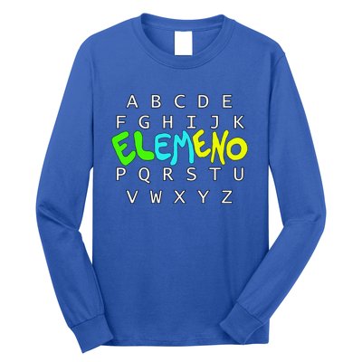 School Alphabet Eleo Preschool Kindergarten Teachers Gift Long Sleeve Shirt