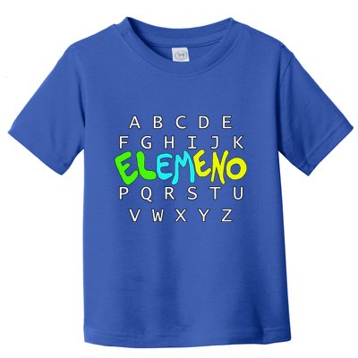 School Alphabet Eleo Preschool Kindergarten Teachers Gift Toddler T-Shirt
