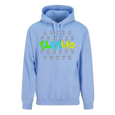 School Alphabet Eleo Preschool Kindergarten Teachers Gift Unisex Surf Hoodie