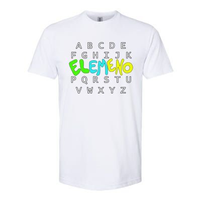 School Alphabet Eleo Preschool Kindergarten Teachers Gift Softstyle CVC T-Shirt