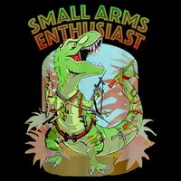 Small Arms Enthusiast Funny Trex Dinosaur Gun Impact Tech Backpack
