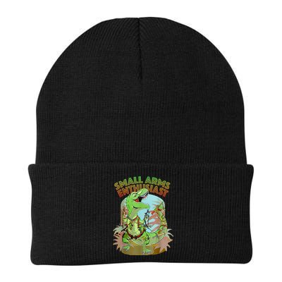 Small Arms Enthusiast Funny Trex Dinosaur Gun Beanie