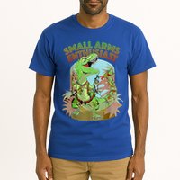 Small Arms Enthusiast Funny Trex Dinosaur Gun Tall T-Shirt