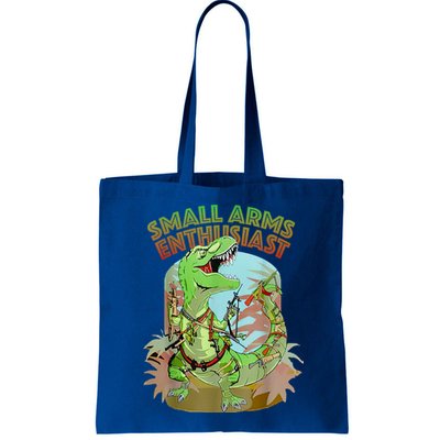 Small Arms Enthusiast Funny Trex Dinosaur Gun Bag