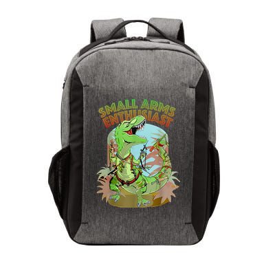 Small Arms Enthusiast Funny Trex Dinosaur Gun Vector Backpack