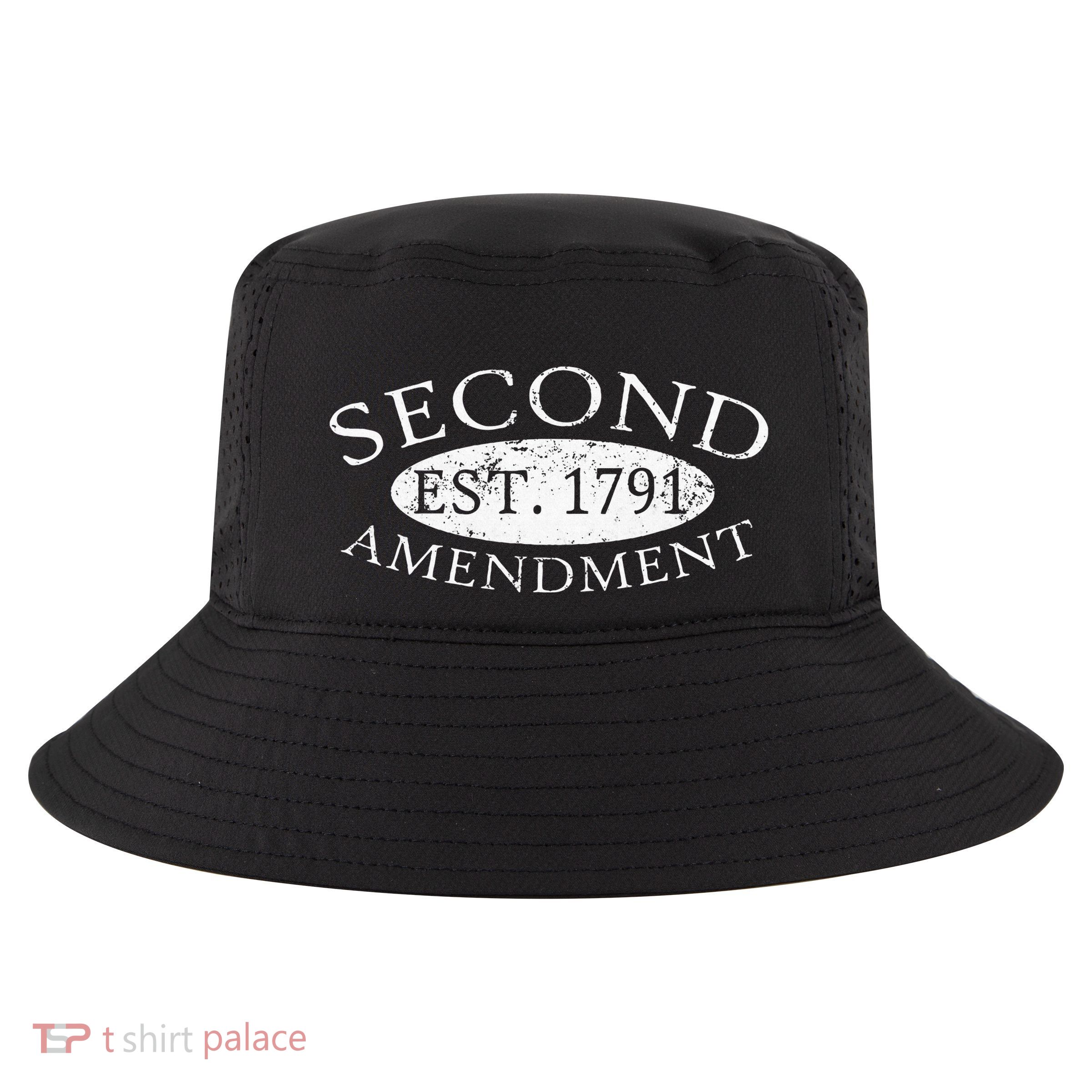 Second Amendment Est. 1791 Right To Bear Arms Cool Comfort Performance Bucket Hat