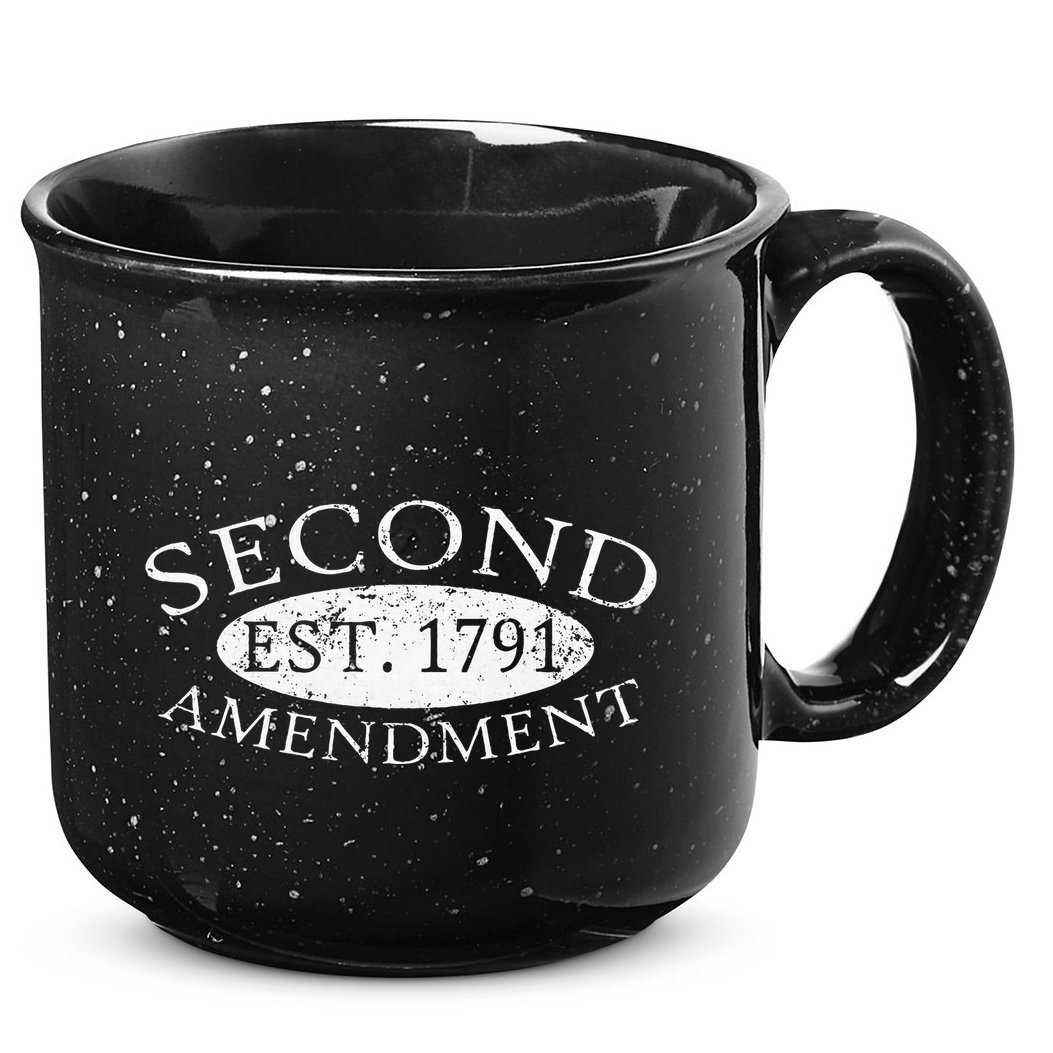 Second Amendment Est. 1791 Right To Bear Arms 15oz Campfire Ceramic Mug
