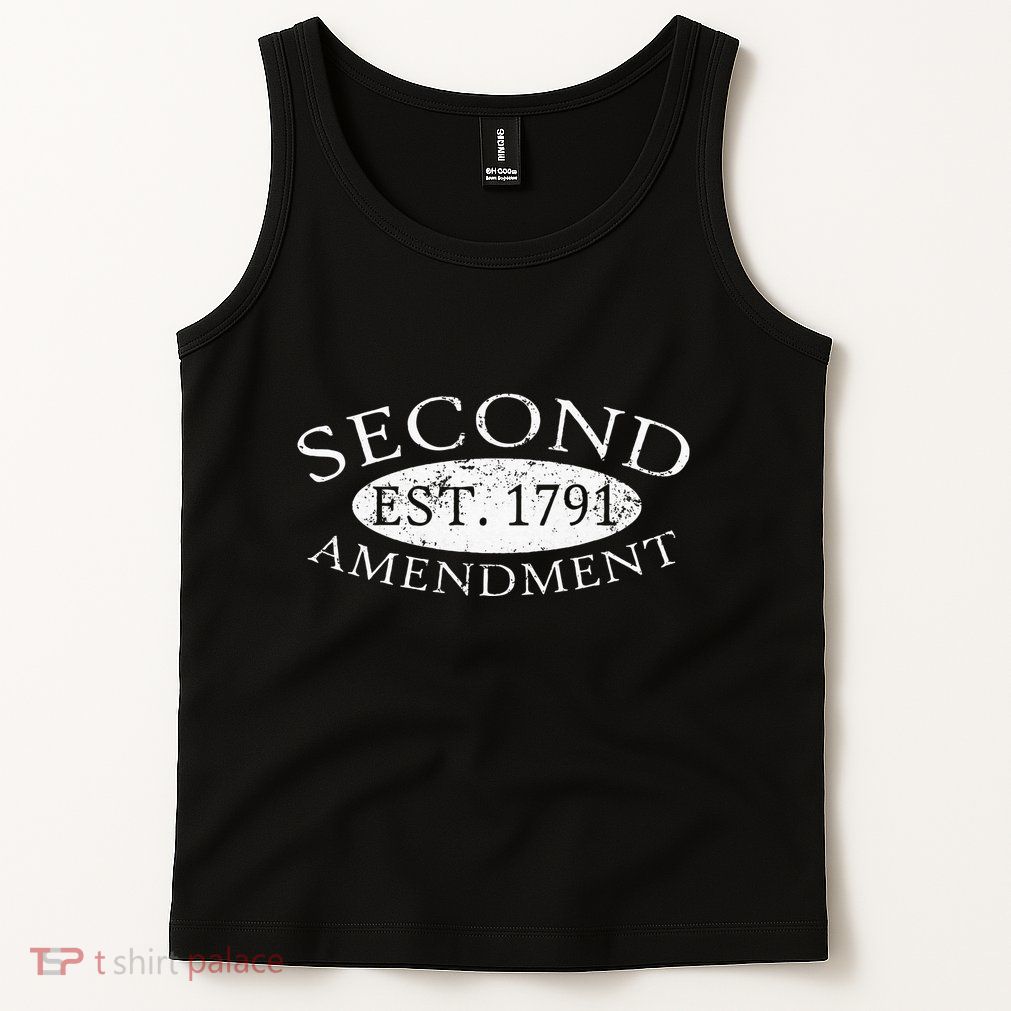 Second Amendment Est. 1791 Right To Bear Arms Tank Top