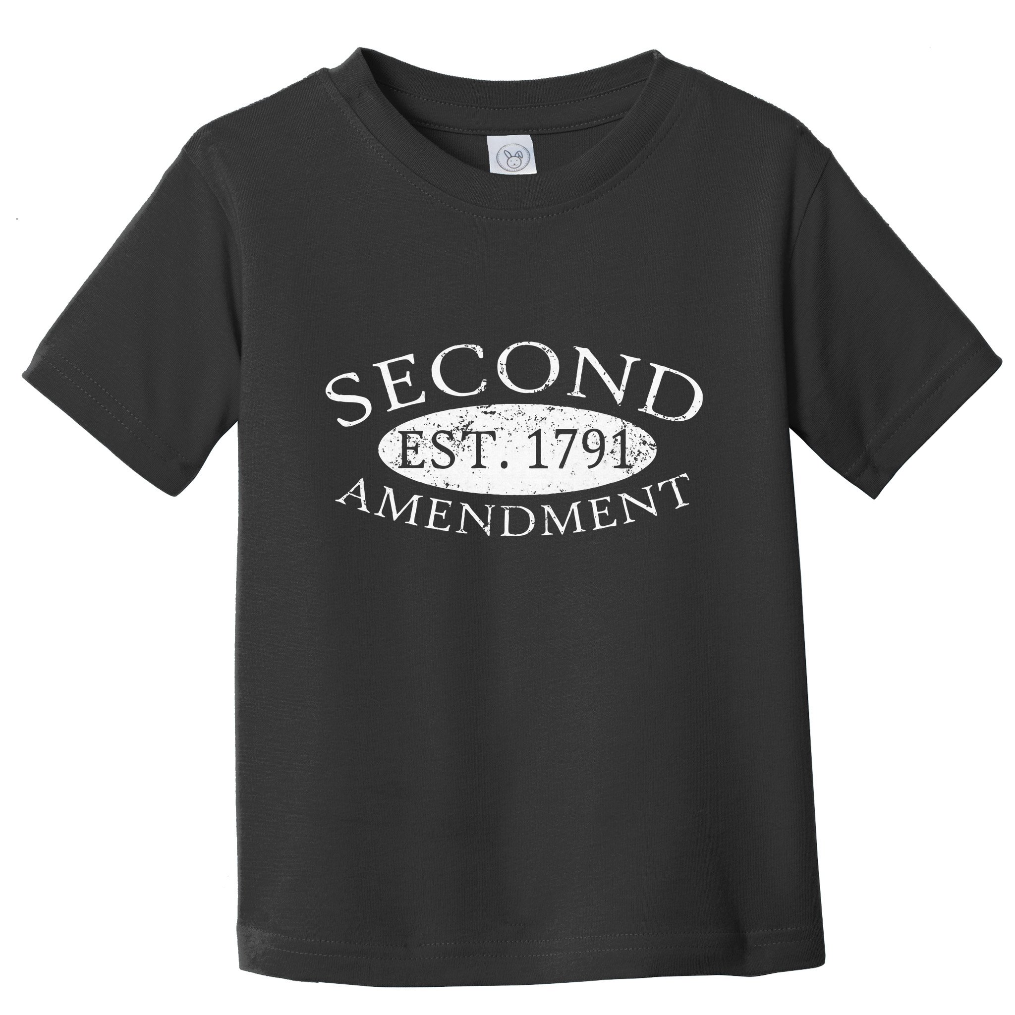 Second Amendment Est. 1791 Right To Bear Arms Toddler T-Shirt