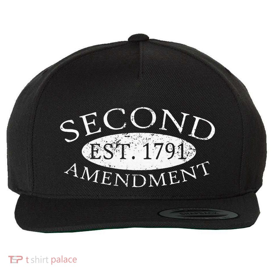 Second Amendment Est. 1791 Right To Bear Arms Wool Snapback Cap