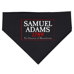 Samuel Adams Election Campaign For Governor American History USA-Made Doggie Bandana