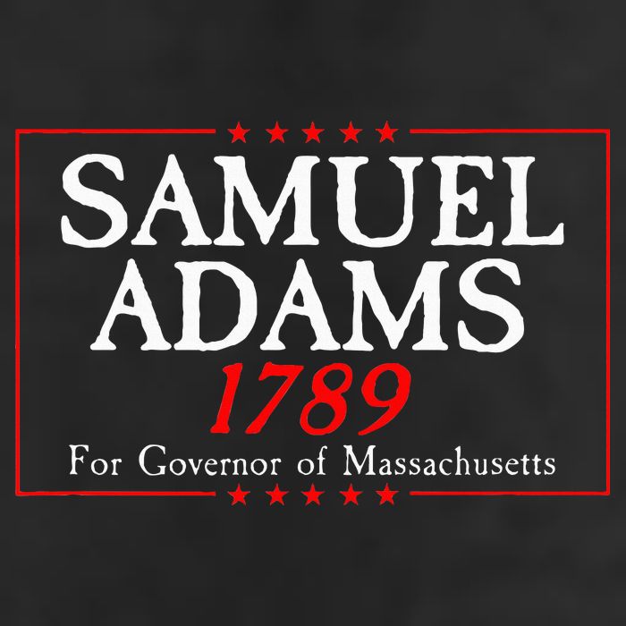 Samuel Adams Election Campaign For Governor American History Crop Fleece Hoodie