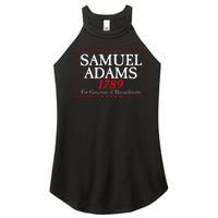 Samuel Adams Election Campaign For Governor American History Women’s Perfect Tri Rocker Tank