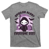 Spoiler Alert Everyone Dies Reaper Halloween T-Shirt