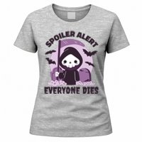 Spoiler Alert Everyone Dies Reaper Halloween Women's T-Shirt