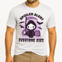 Spoiler Alert Everyone Dies Reaper Halloween Cooling Performance Crew T-Shirt