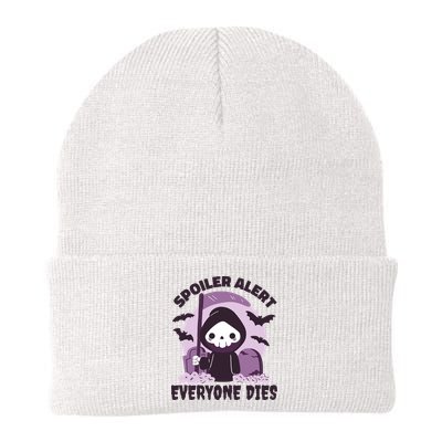Spoiler Alert Everyone Dies Reaper Halloween Beanie