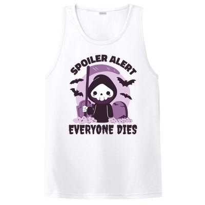 Spoiler Alert Everyone Dies Reaper Halloween PosiCharge Competitor Tank