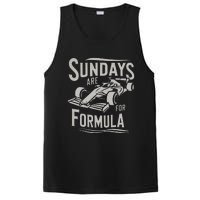 Sunday Are For Formula Racing Track Days & Motorsports PosiCharge Competitor Tank