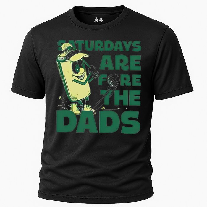 Saturdays Are Fore The Dads Golf Cooling Performance Crew T-Shirt