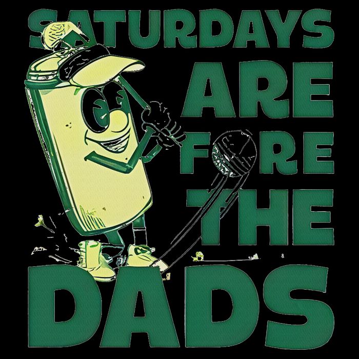 Saturdays Are Fore The Dads Golf Sustainable Bucket Hat