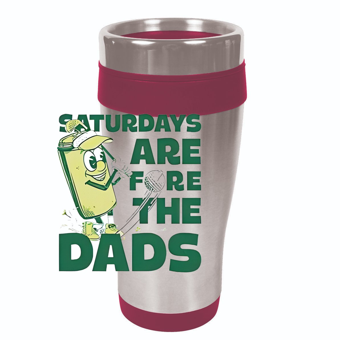 Saturdays Are Fore The Dads Golf 15oz Campfire Ceramic Mug