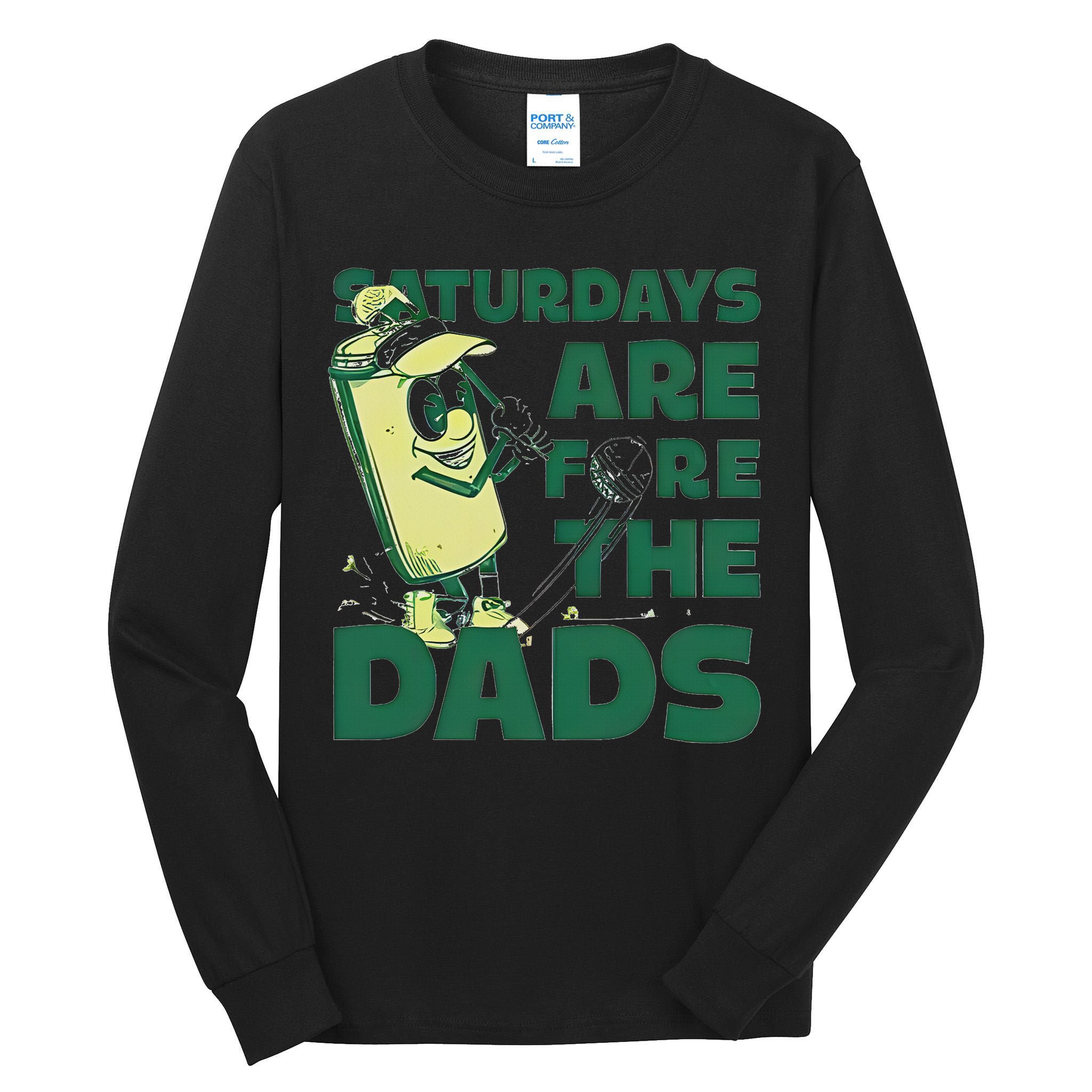 Saturdays Are Fore The Dads Golf Tall Long Sleeve T-Shirt