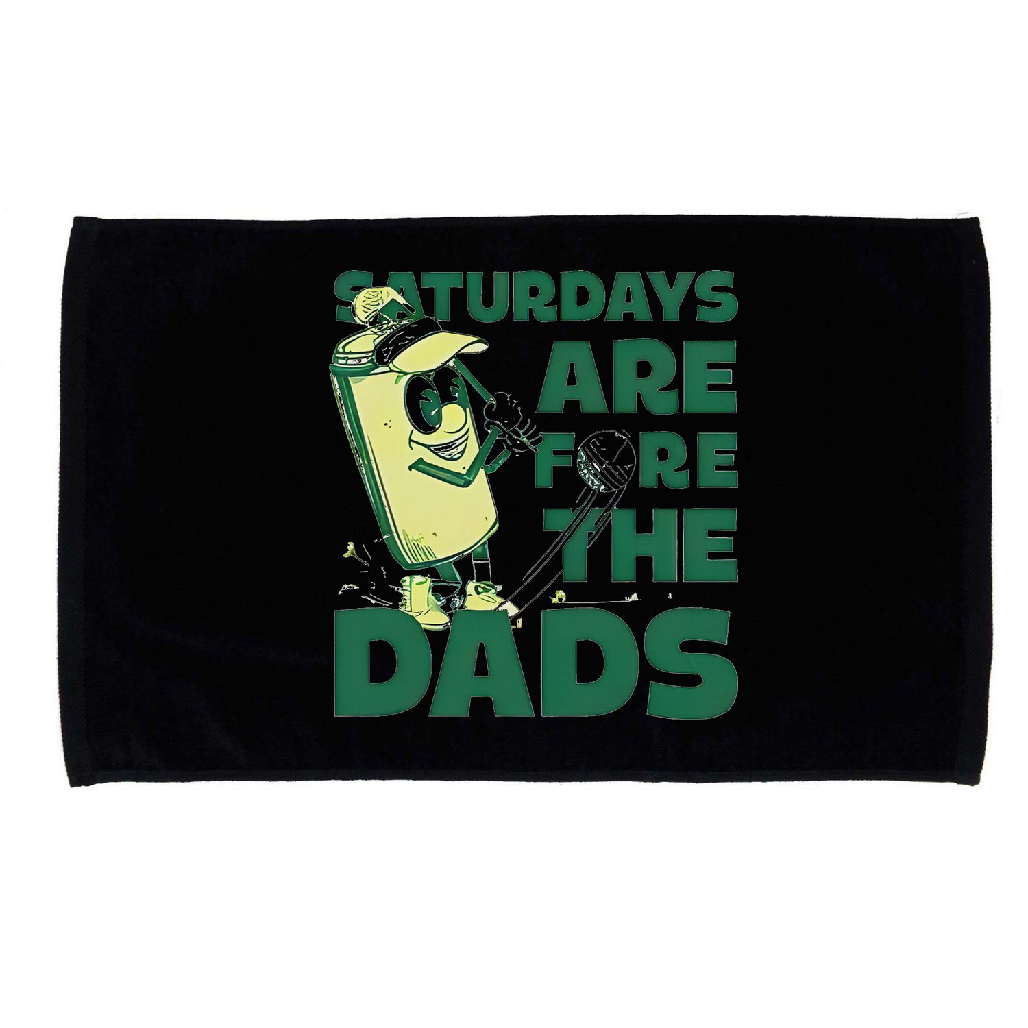 Saturdays Are Fore The Dads Golf Microfiber Hand Towel
