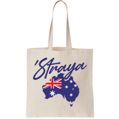 Straya Aussie For Australian Slang Tote Bag