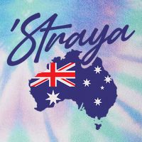 Straya Aussie For Australian Slang Legacy Tie Dye Trucker Hat