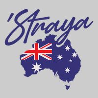 Straya Aussie For Australian Slang Tie-Dye T-Shirt