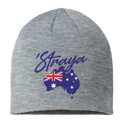 Straya Aussie For Australian Slang Sustainable Beanie
