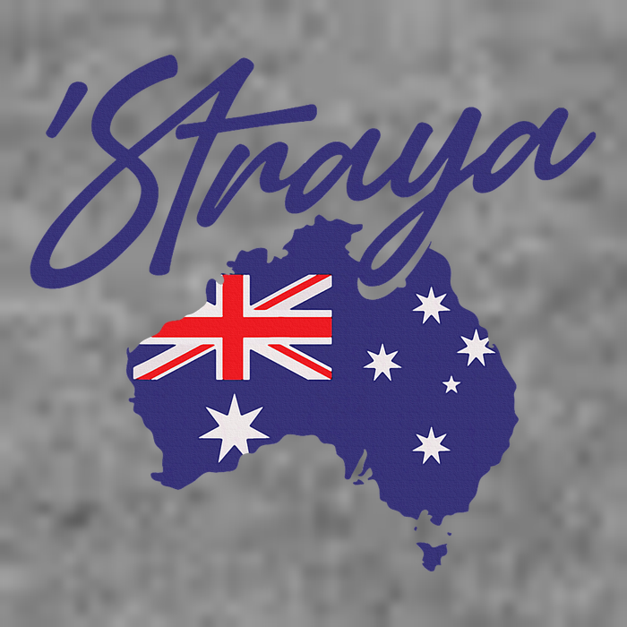 Straya Aussie For Australian Slang Sustainable Beanie