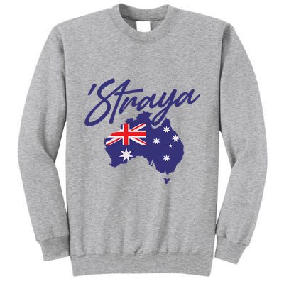 Straya Aussie For Australian Slang Tall Sweatshirt